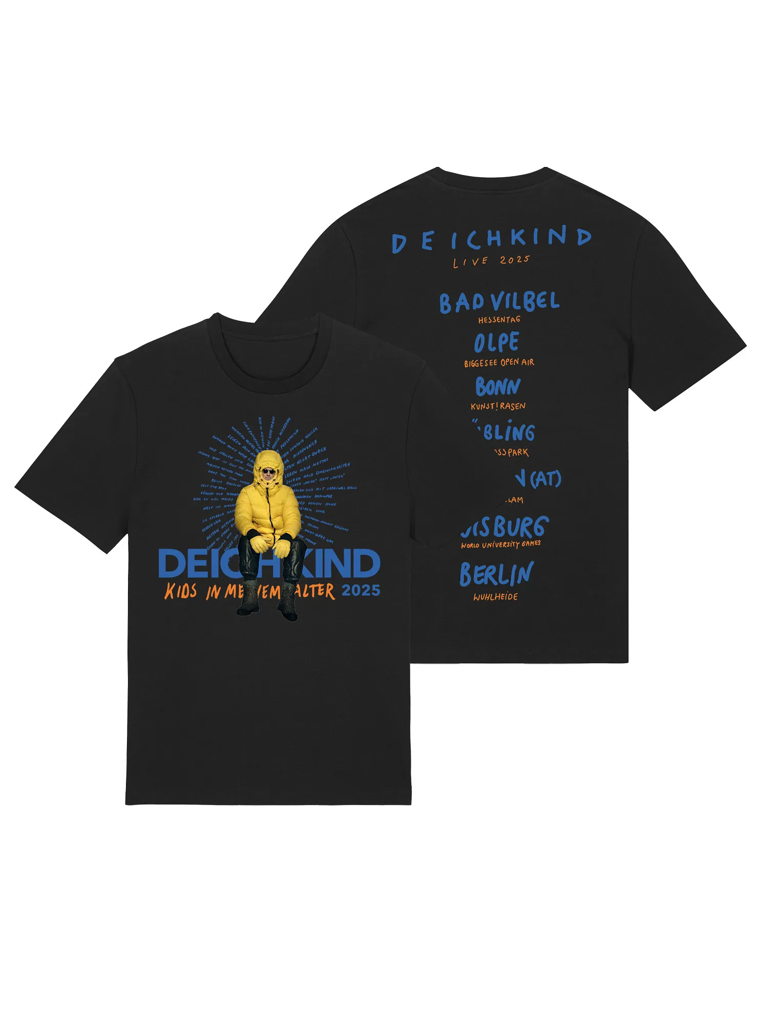 Tourshirt Open Airs 2025