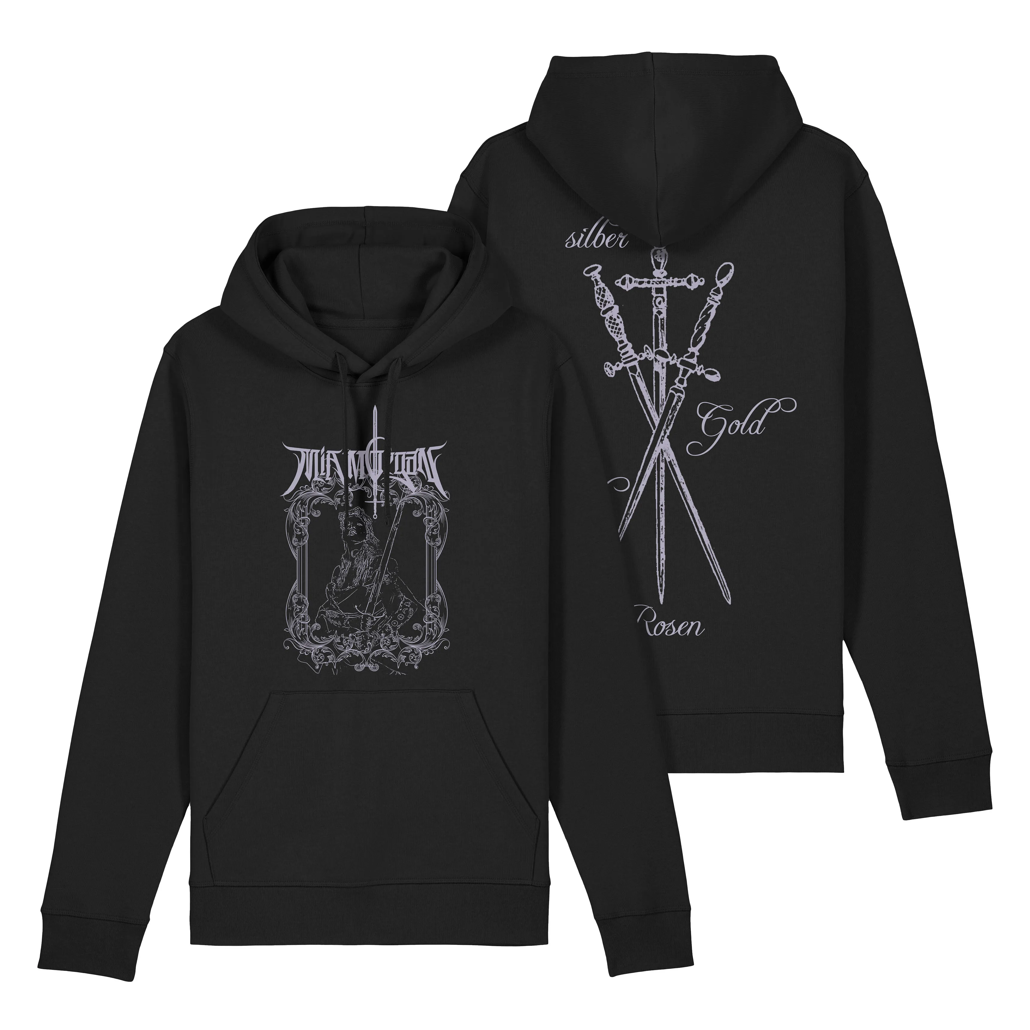 silber, Gold und Rosen