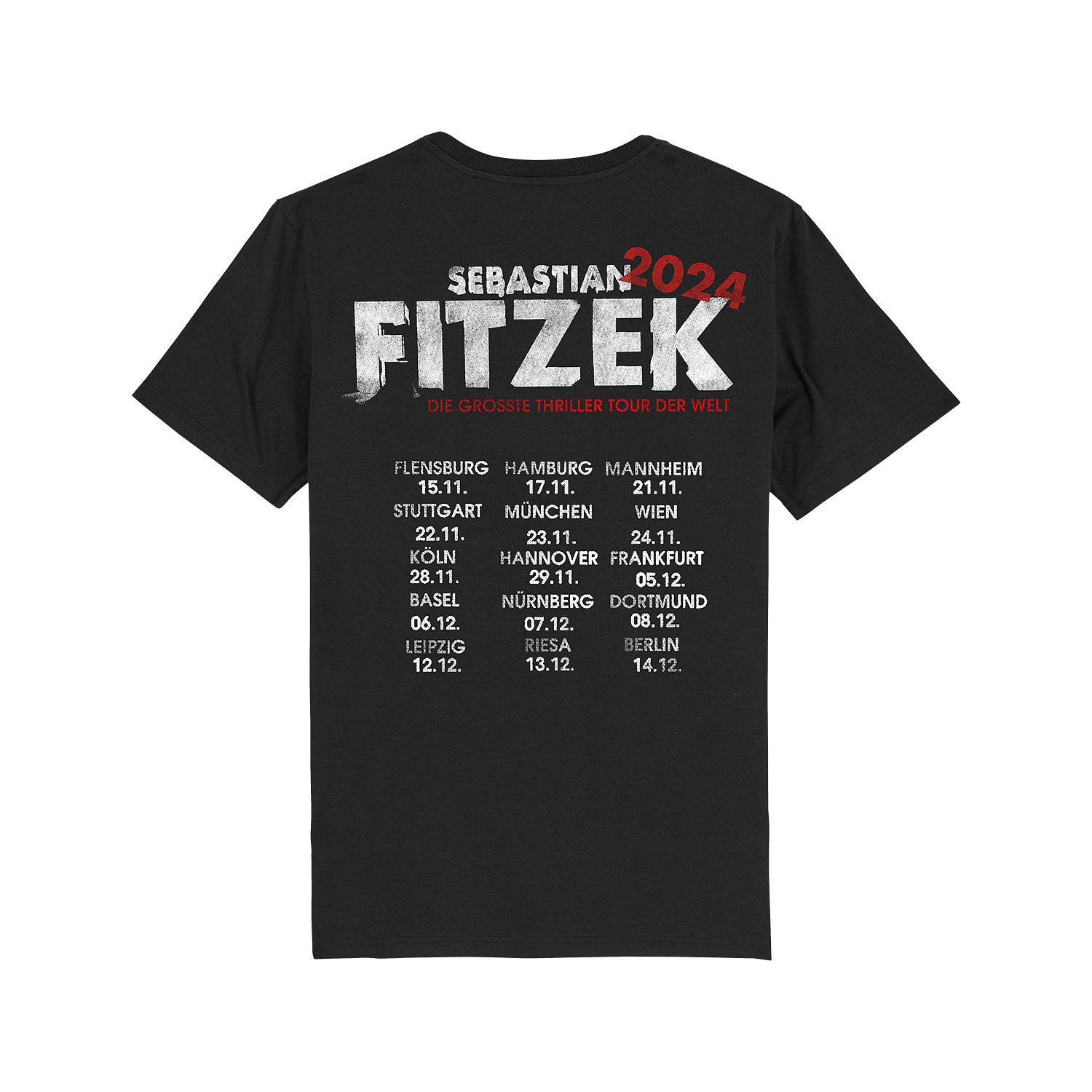 Sebastian Fitzek - FTZK - Tourshirt 2024 - Schwarz