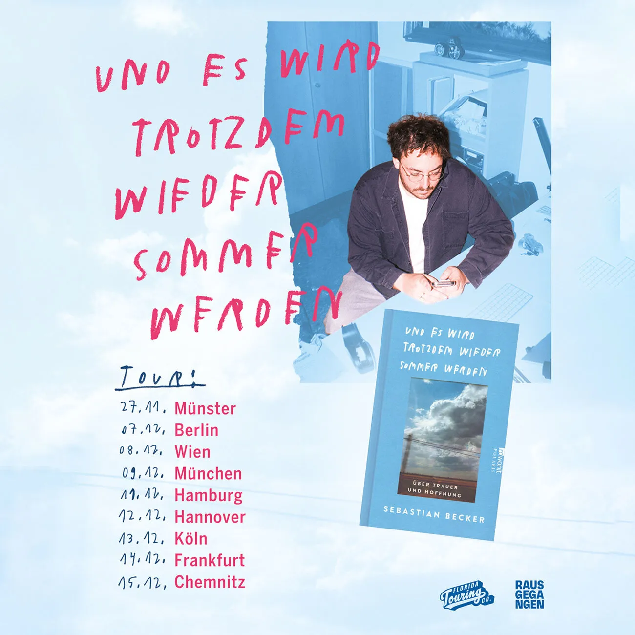 Sebastian Becker - "Und es wird trotzdem wieder Sommer werden“ Lesetour 2026