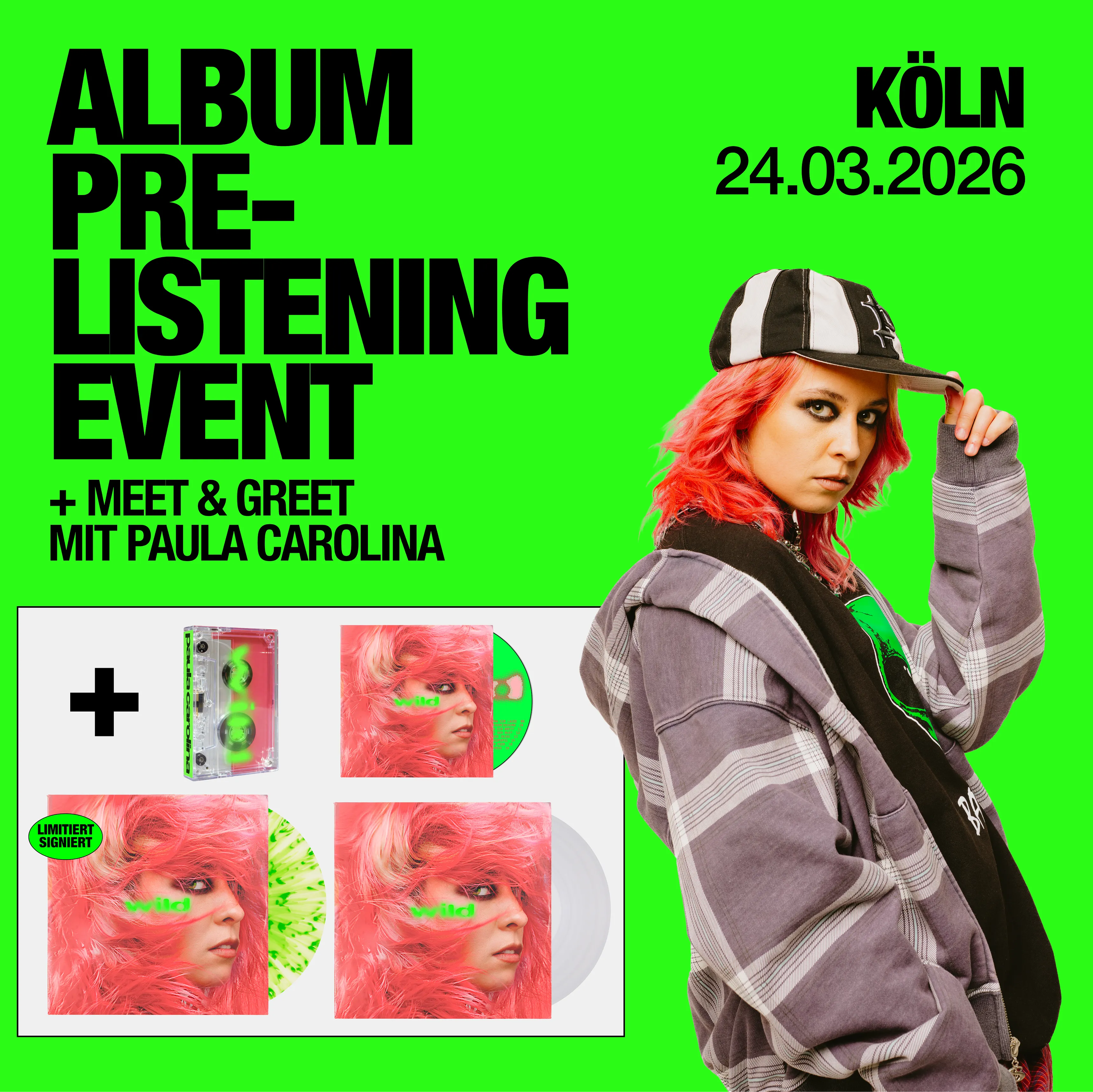 wild - Listening Session Köln 24.03.2026