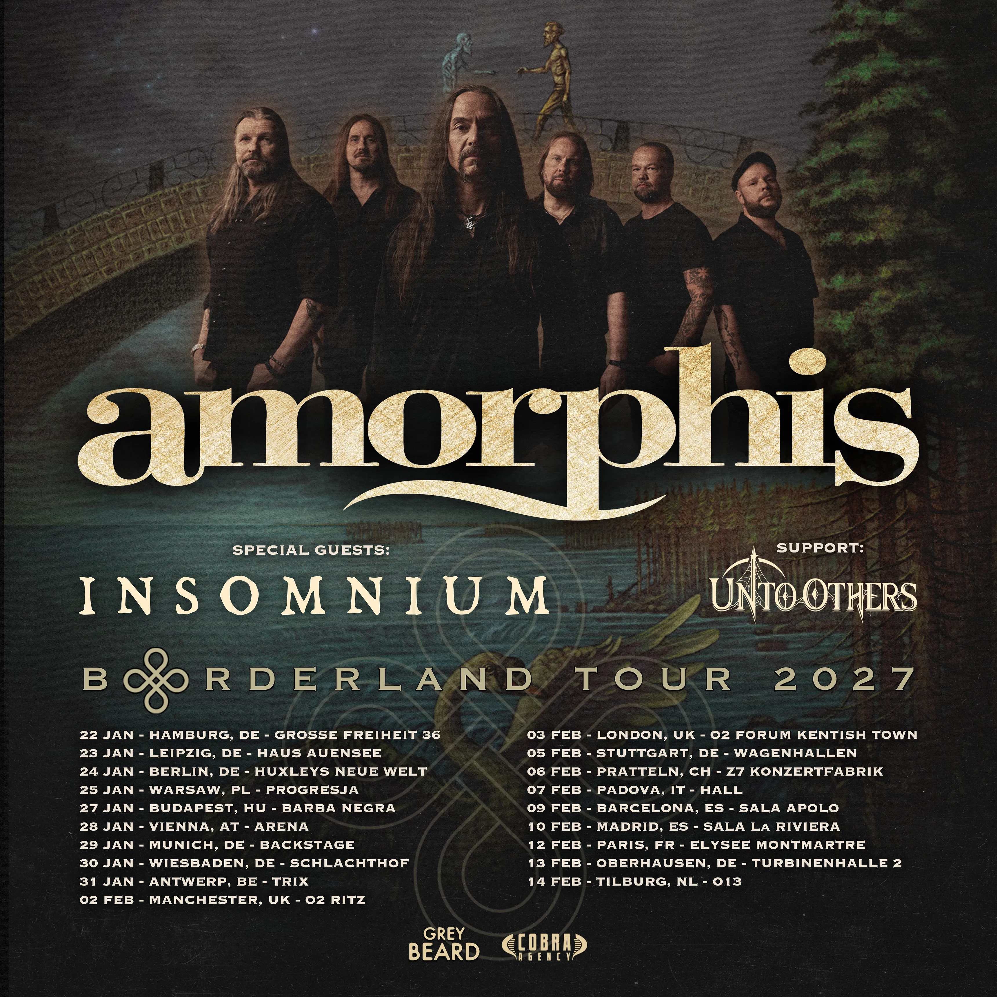 Amorphis - Borderland Tour 2027