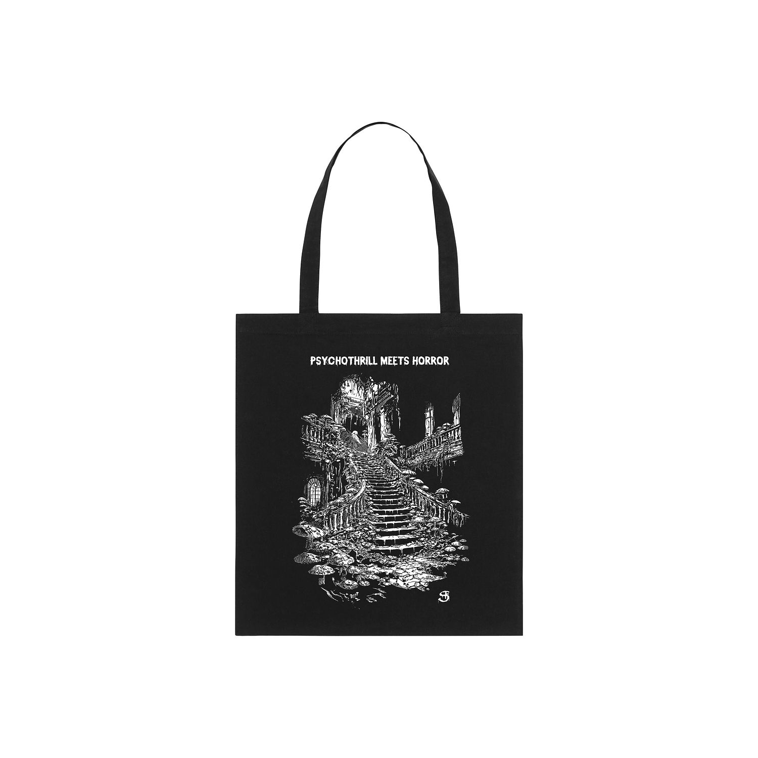 Sebastian Fitzek - Psychothrill meets Horror - Totebag - Schwarz