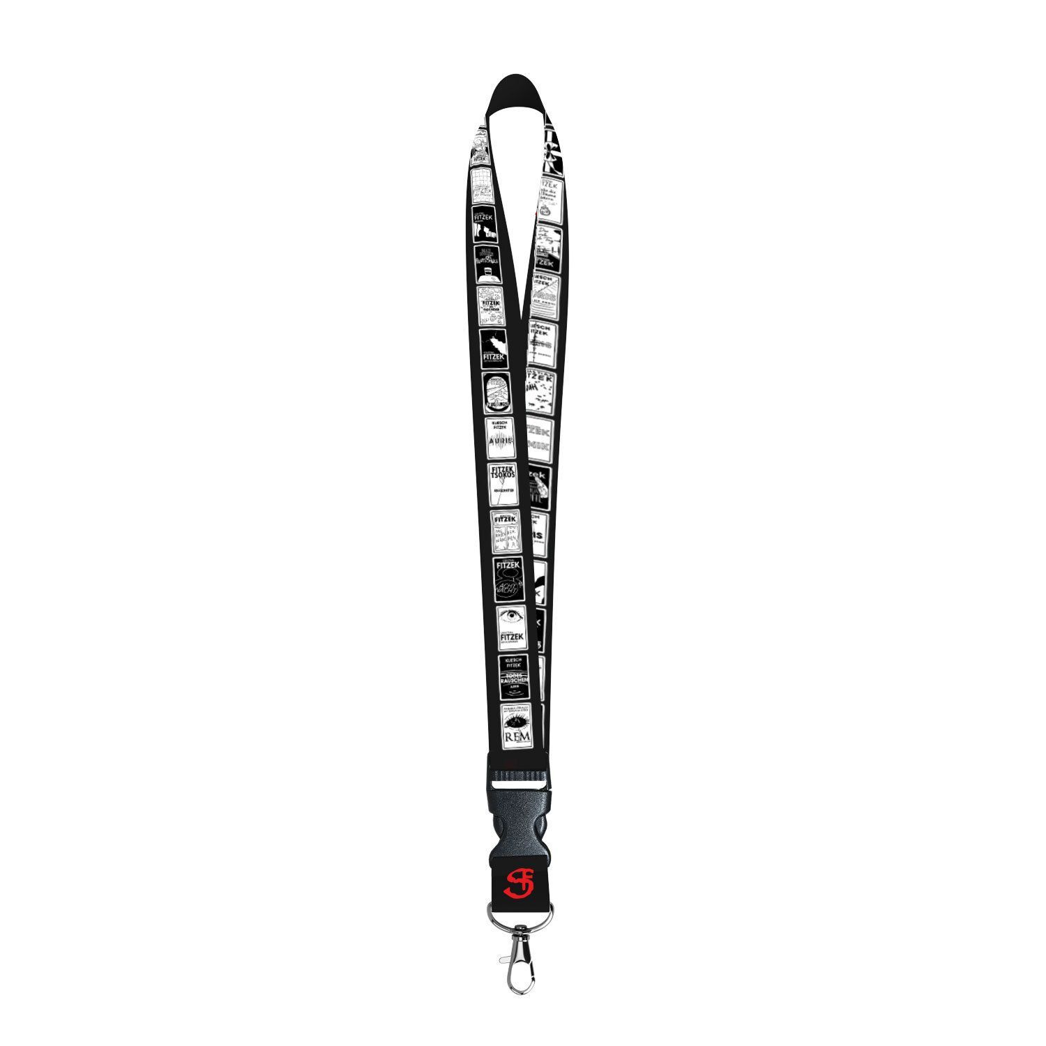 Sebastian Fitzek - 20 Jahre Cover - Lanyard - Schwarz