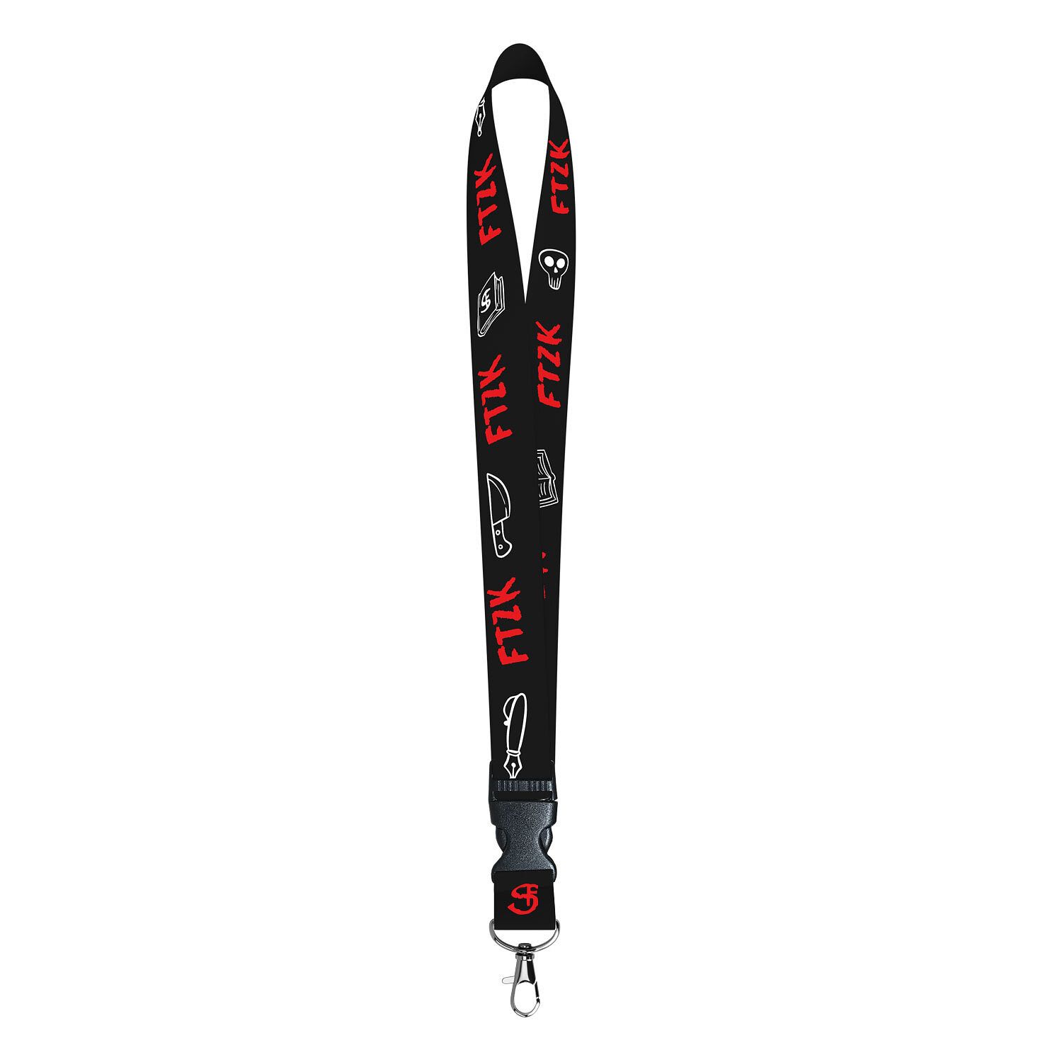 Sebastian Fitzek - FTZK - Lanyard - Schwarz