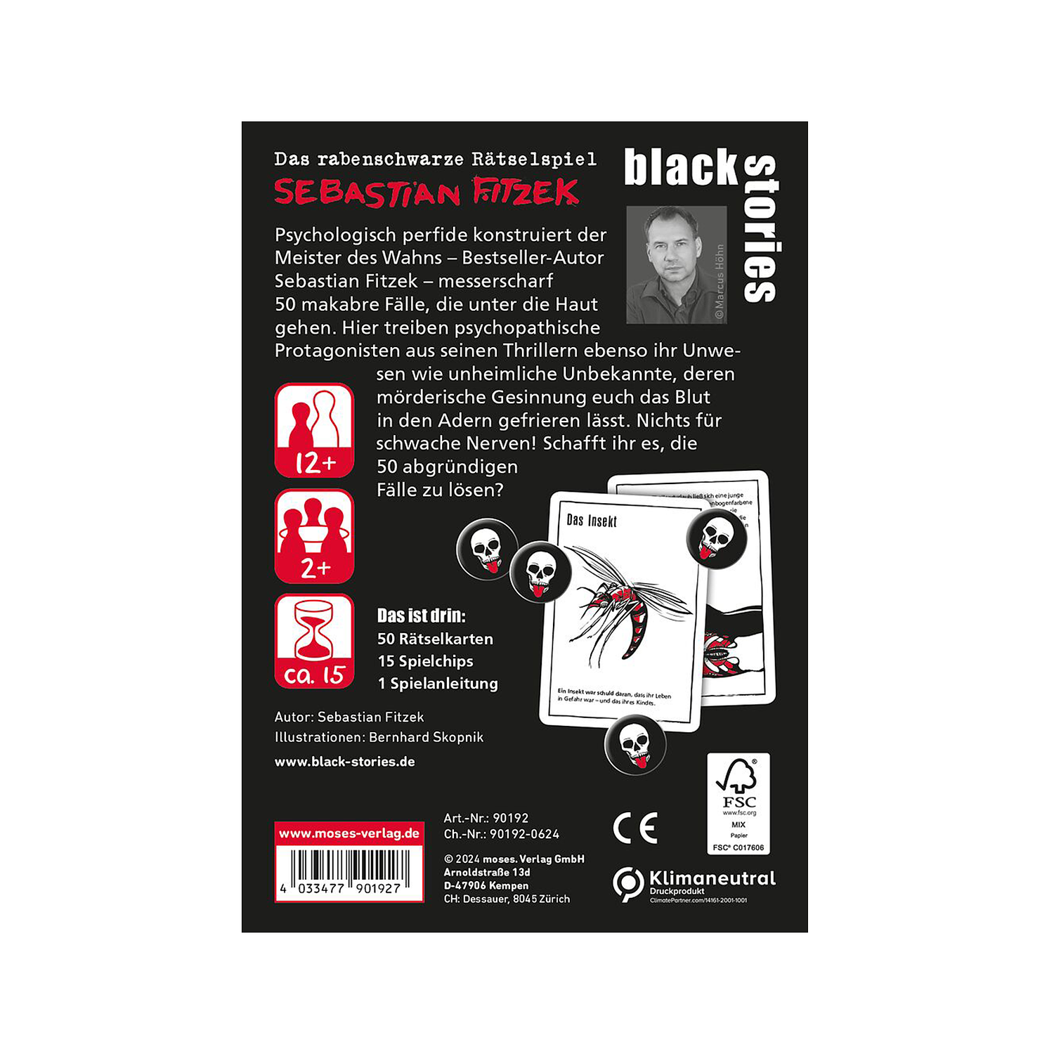 Sebastian Fitzek - Black Stories  - Spiel