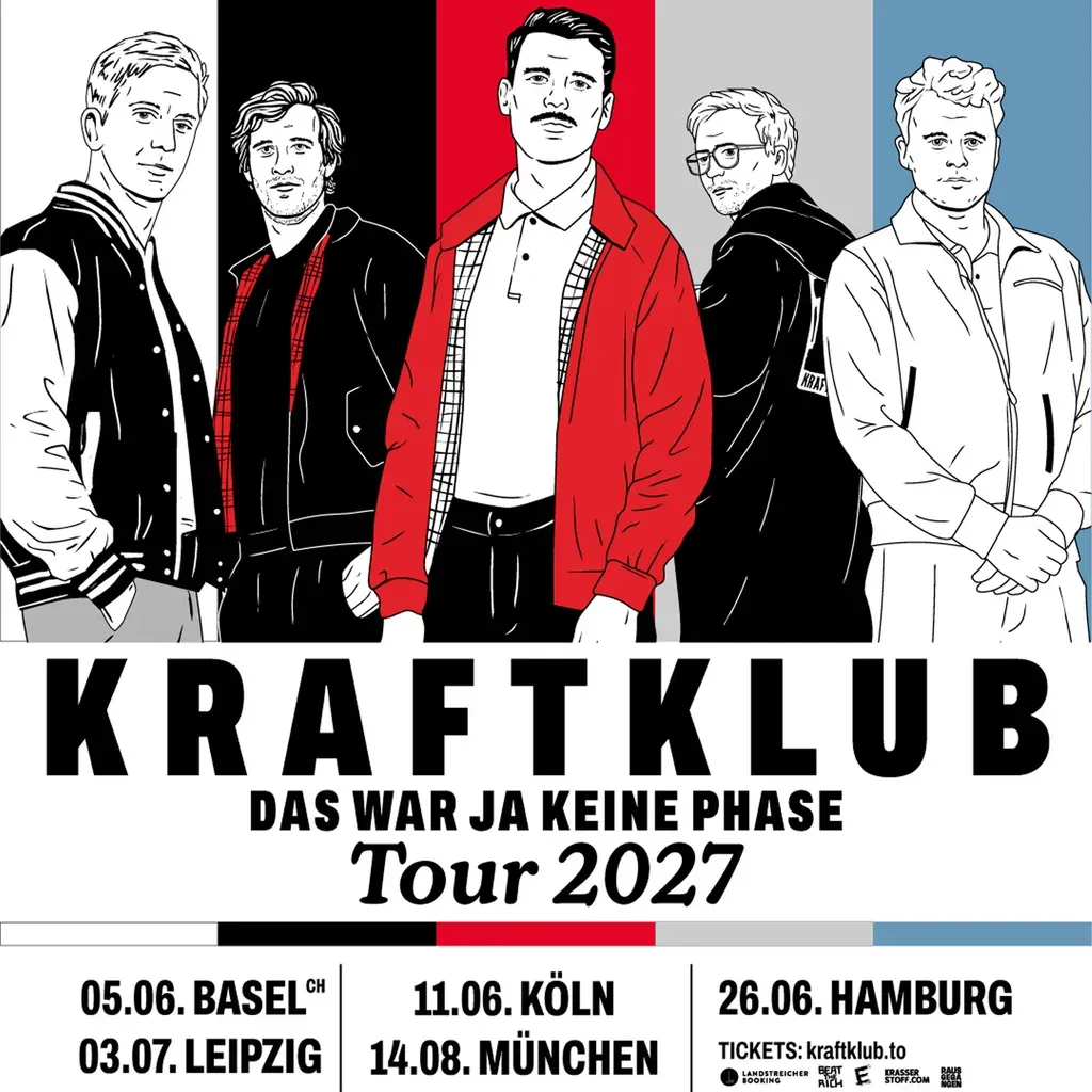 KRAFTKLUB - DAS WAR JA KEINE PHASE Tour 2027 - Zusatzshow