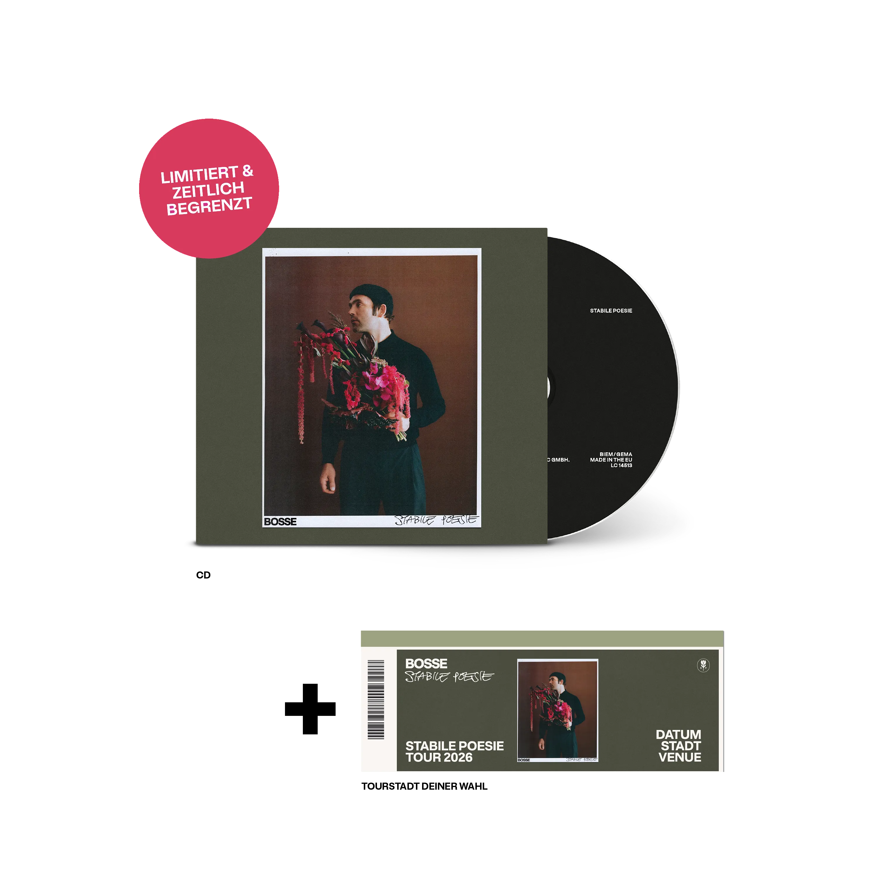 Stabile Poesie - CD + Ticket Hallentour 2026