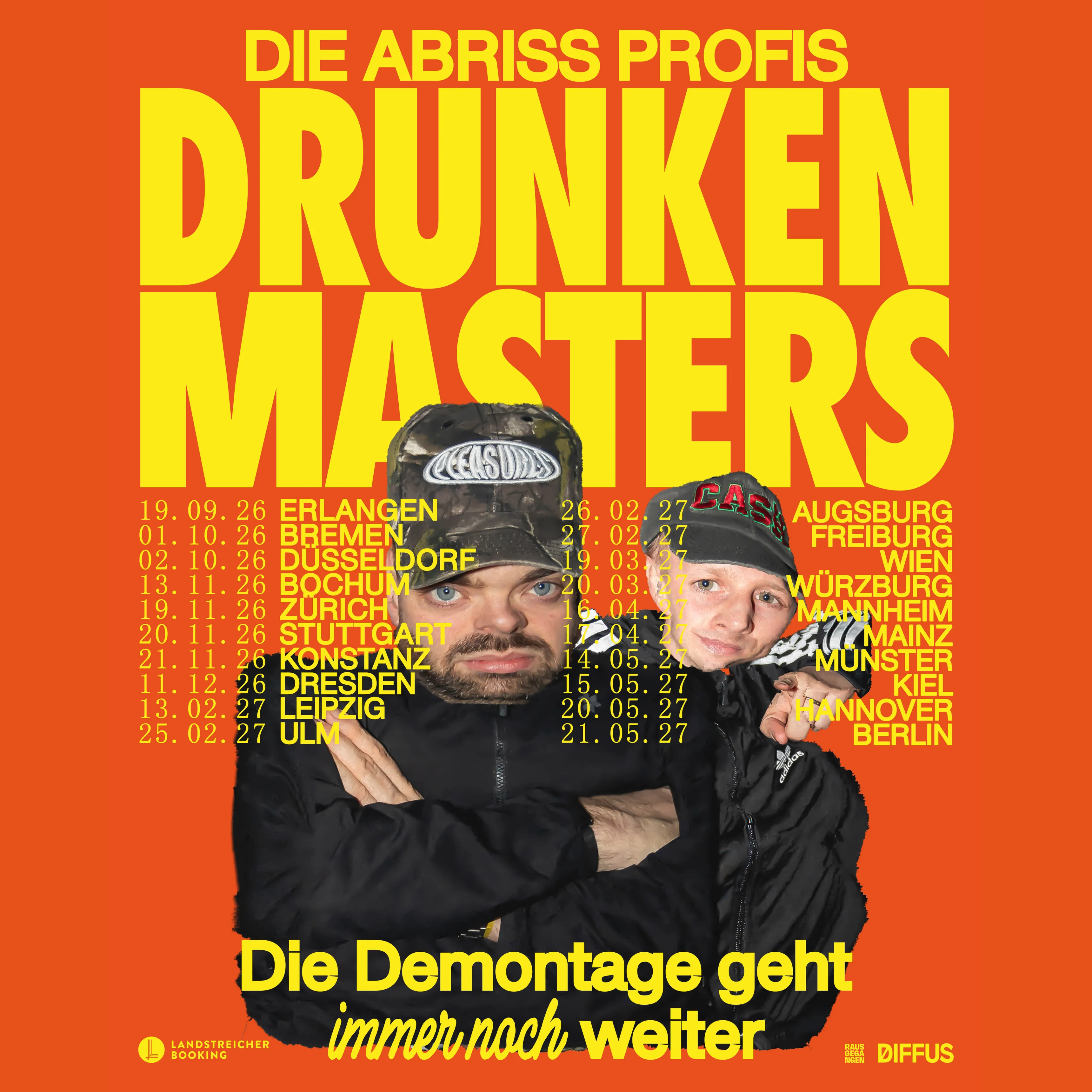 DRUNKEN MASTERS - Die Demontage geht immer noch weiter
