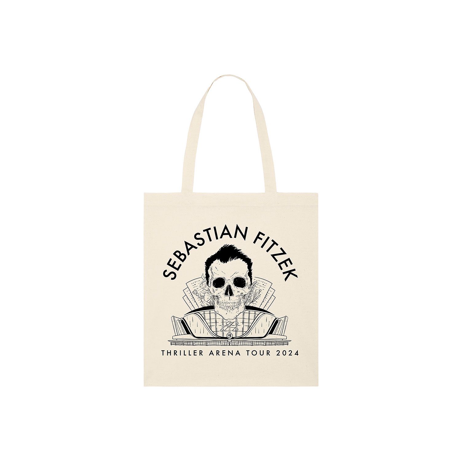 Sebastian Fitzek - Kopf - Totebag Tour 2024 - Natural