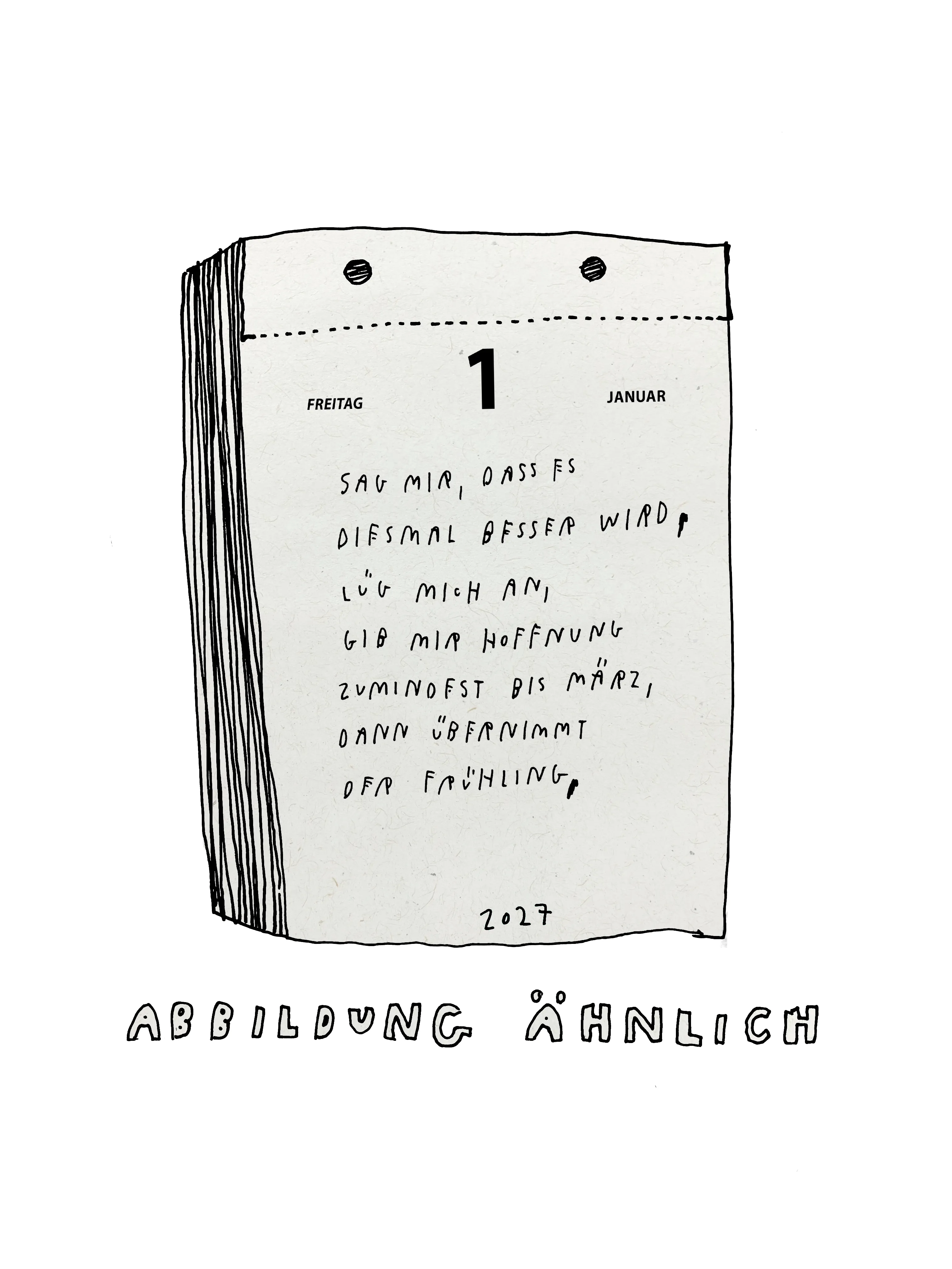 Abreißkalender 2027