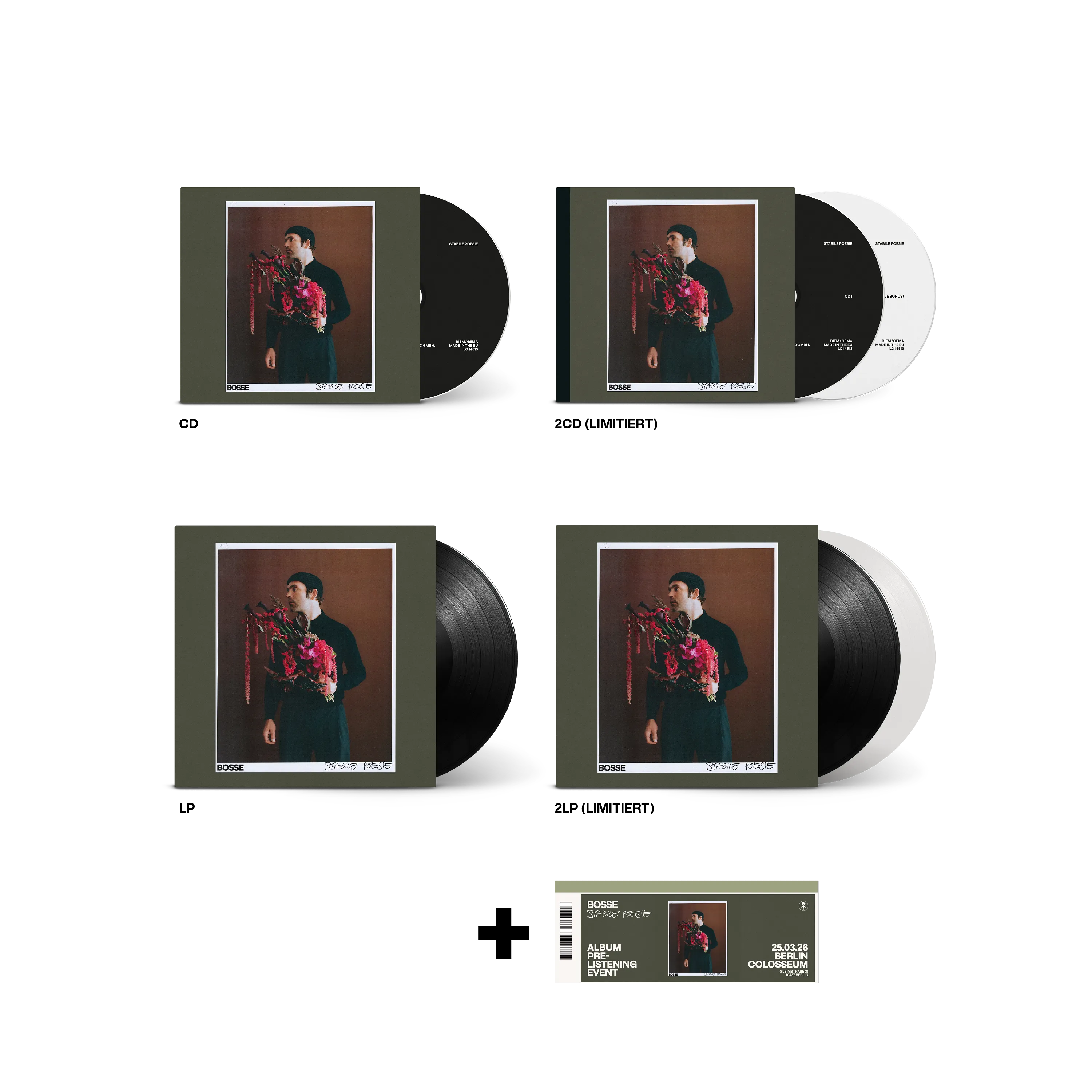 Stabile Poesie - Album + Pre-Listening Event Berlin 25.03.26