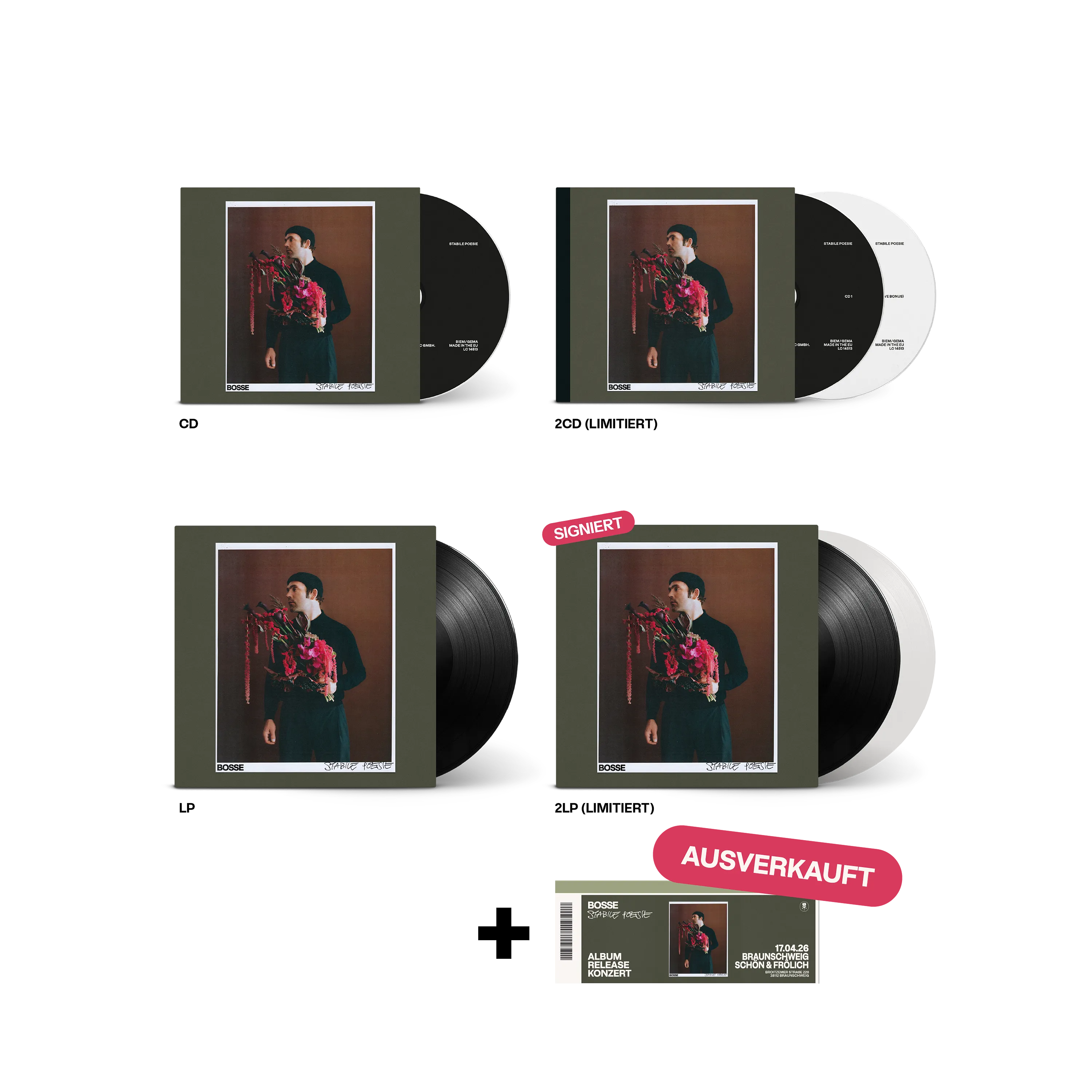 Stabile Poesie - Album + Release Konzert Braunschweig 17.04.26