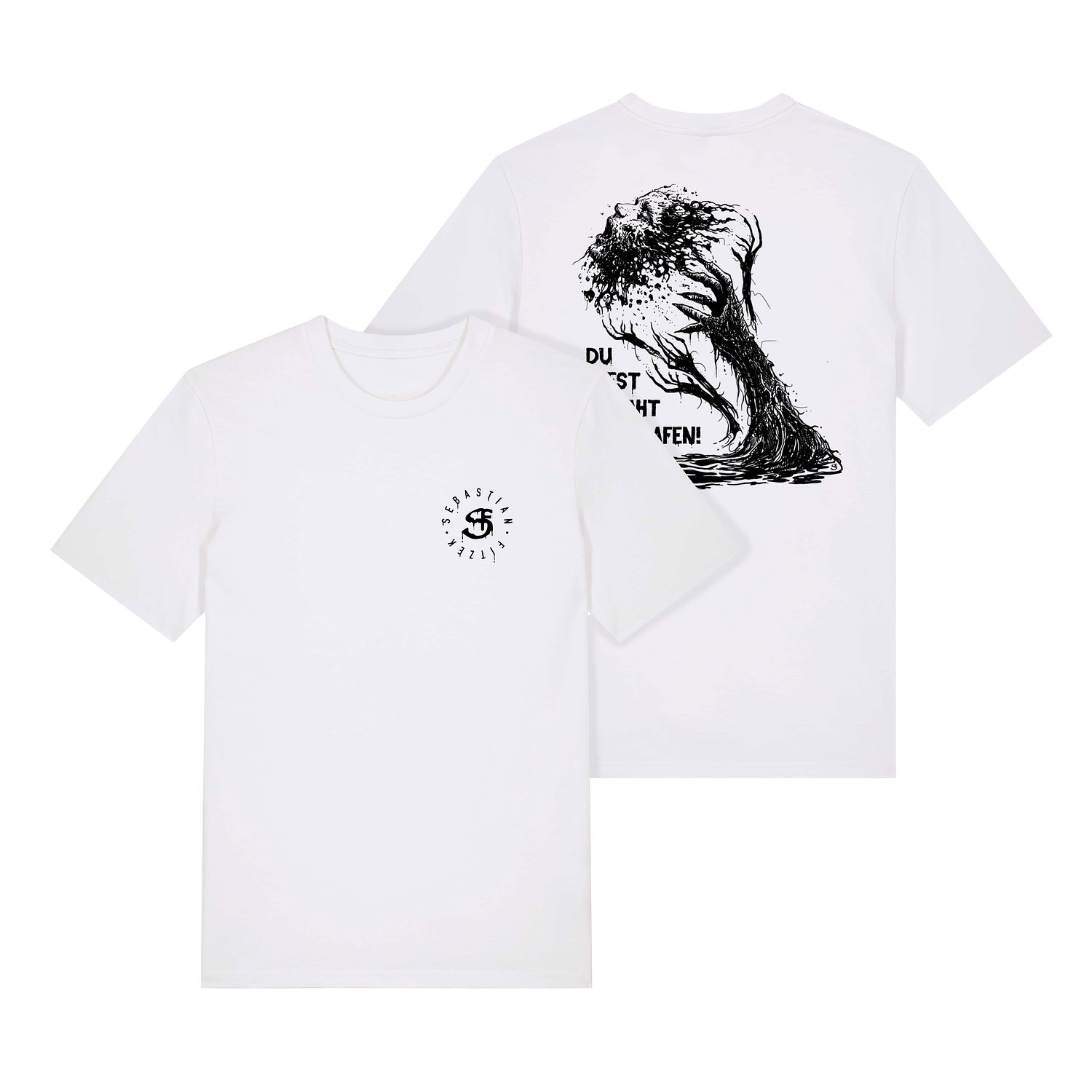 Sebastian Fitzek - REM - Don't Fall Asleep - T-Shirt - White
