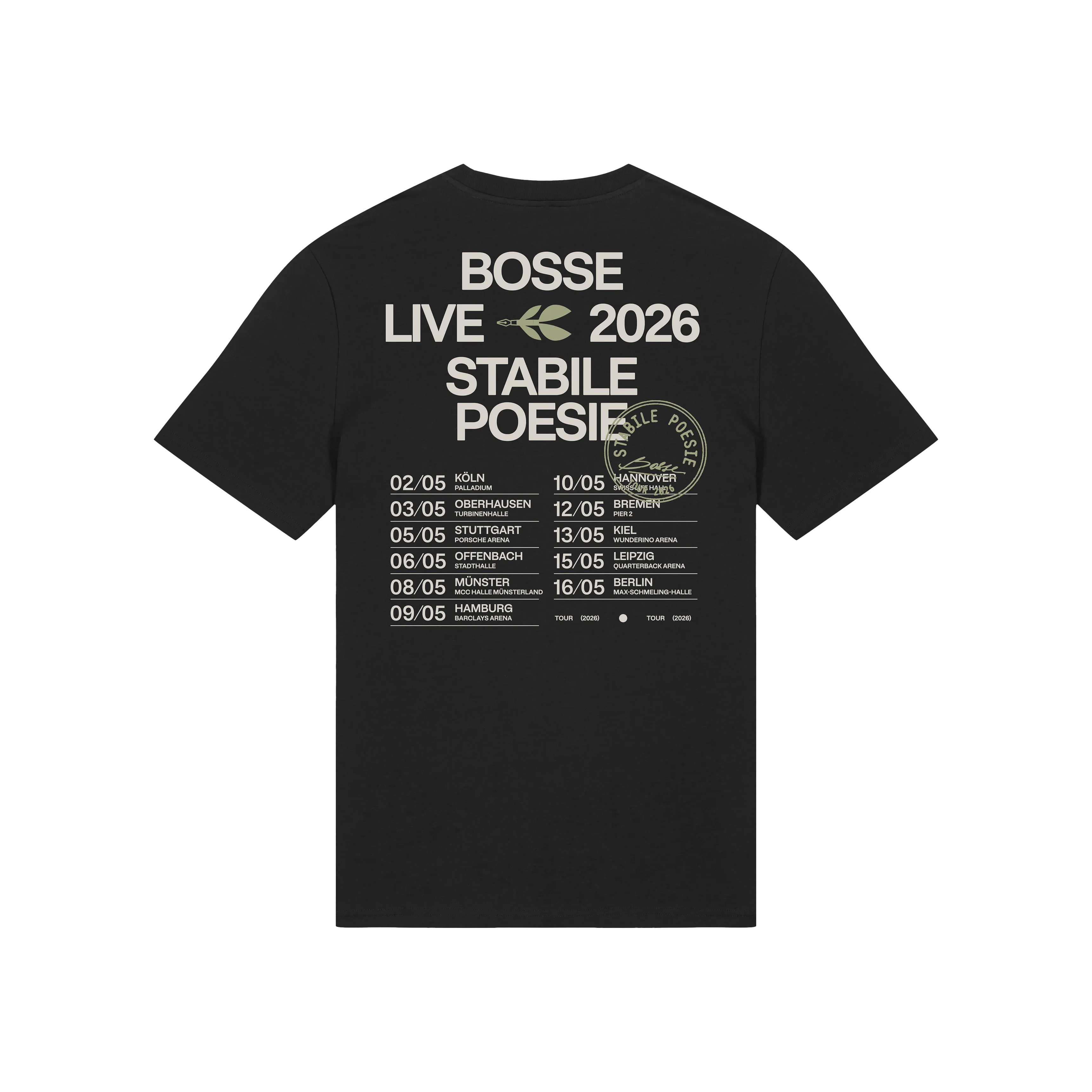 Tourshirt 2026