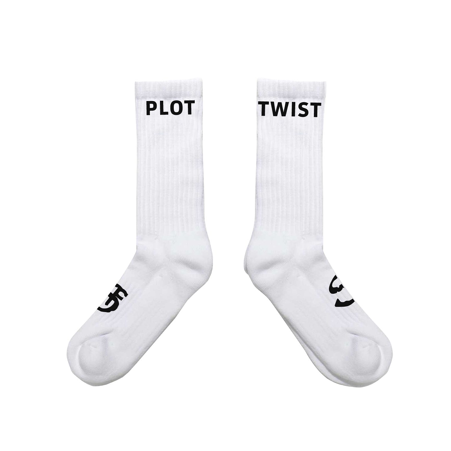 Sebastian Fitzek - Plot Twist - Socken - Weiß