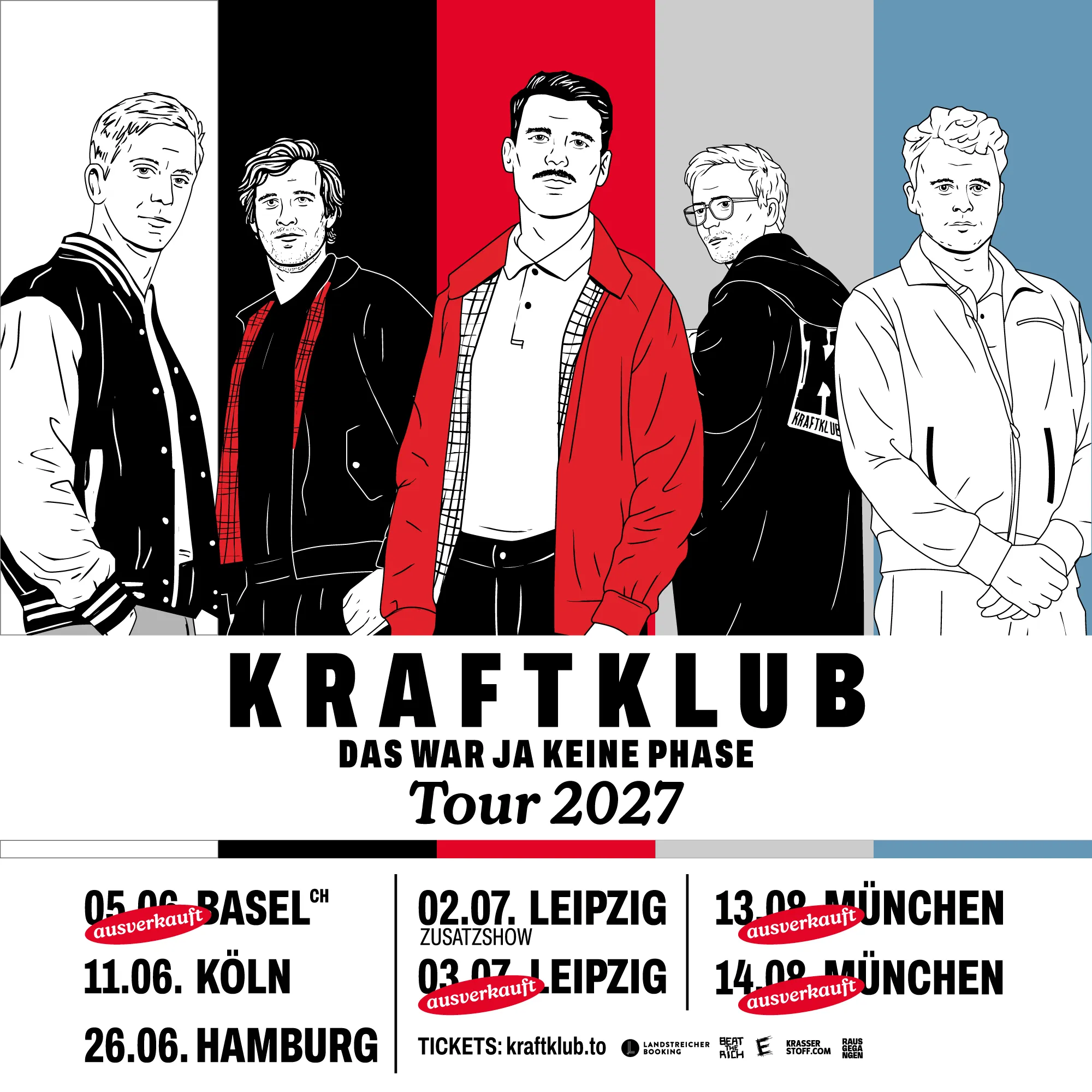 KRAFTKLUB - DAS WAR JA KEINE PHASE Tour 2027