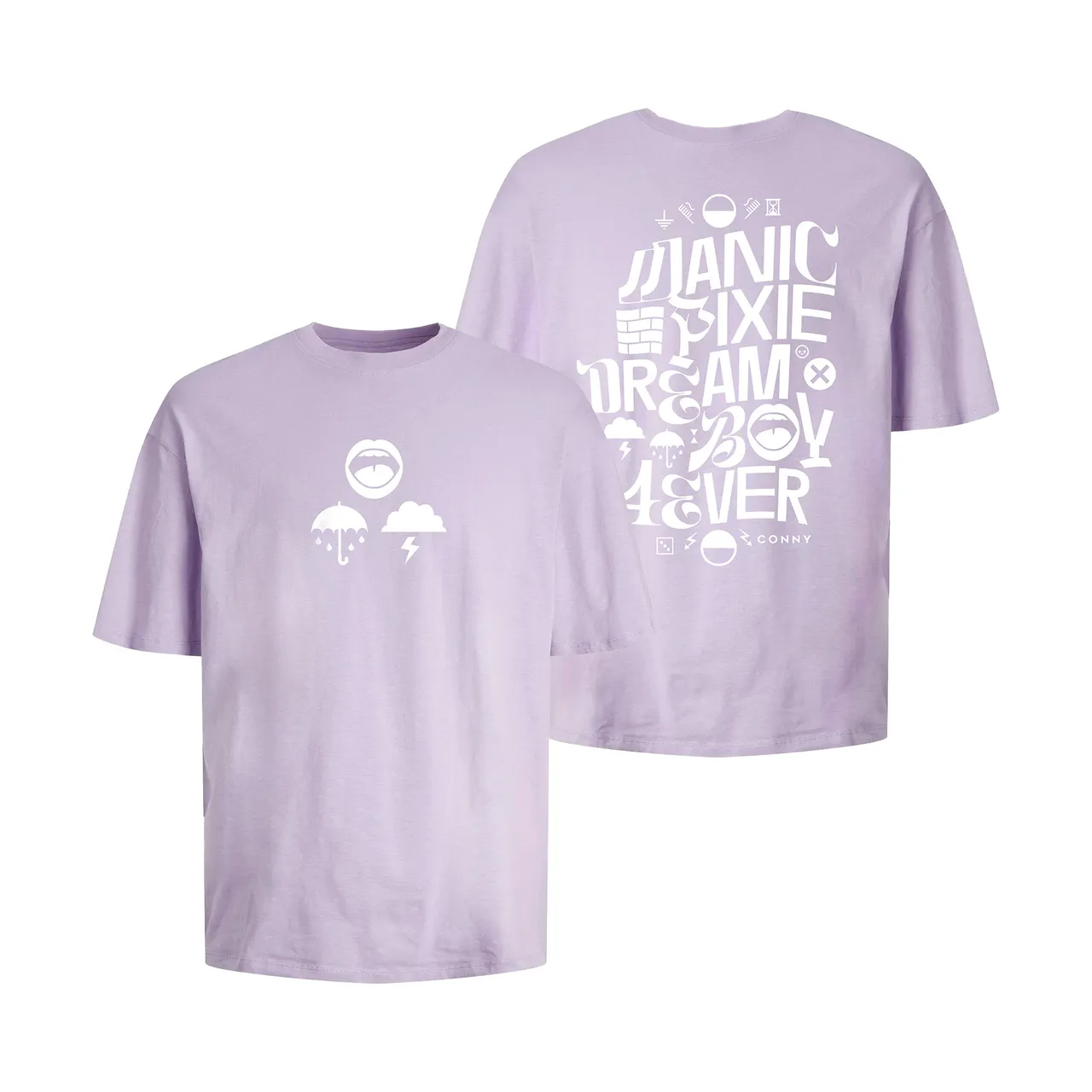 CONNY | T-Shirt - Manic Pixie Dream Boy, Vol.3 - Dusty Purple