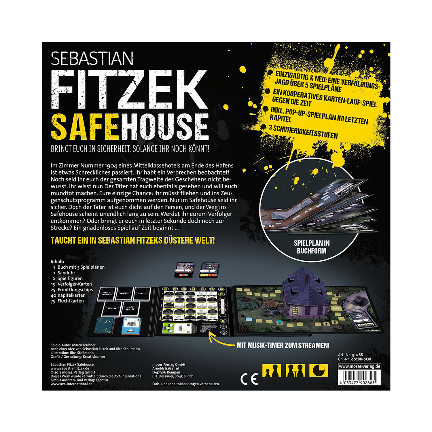 Sebastian Fitzek - SafeHouse - Board Game