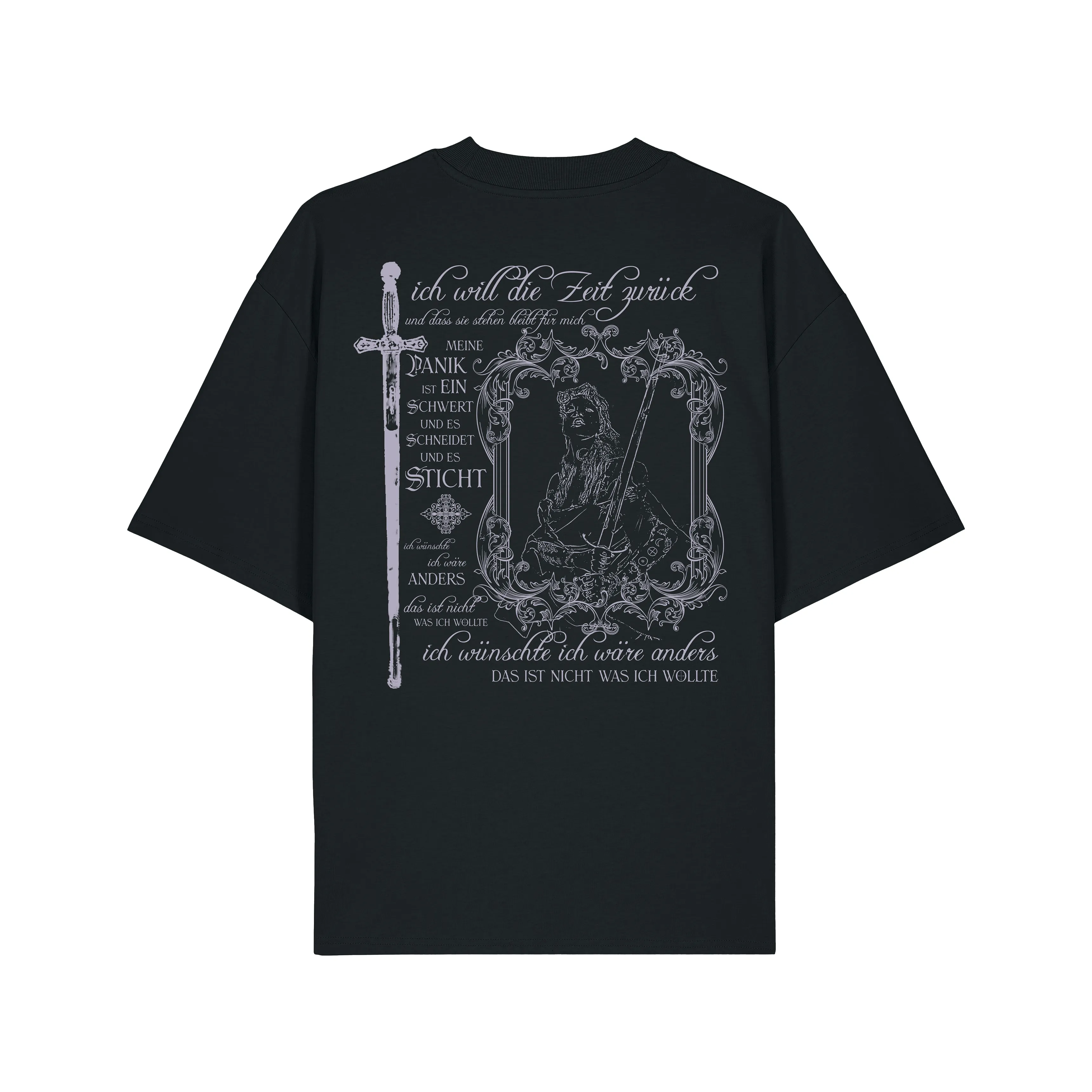 Herz aus Gold und Rosen