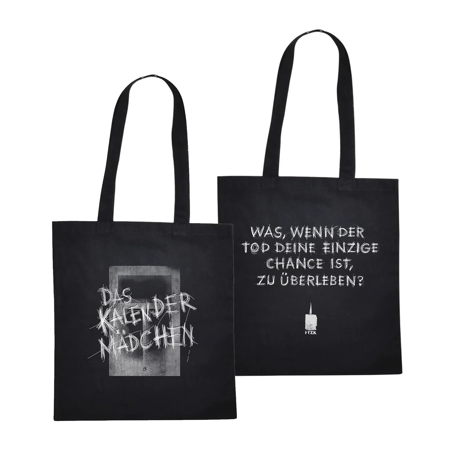 Sebastian Fitzek  - Kalendermädchen - Totebag - Schwarz