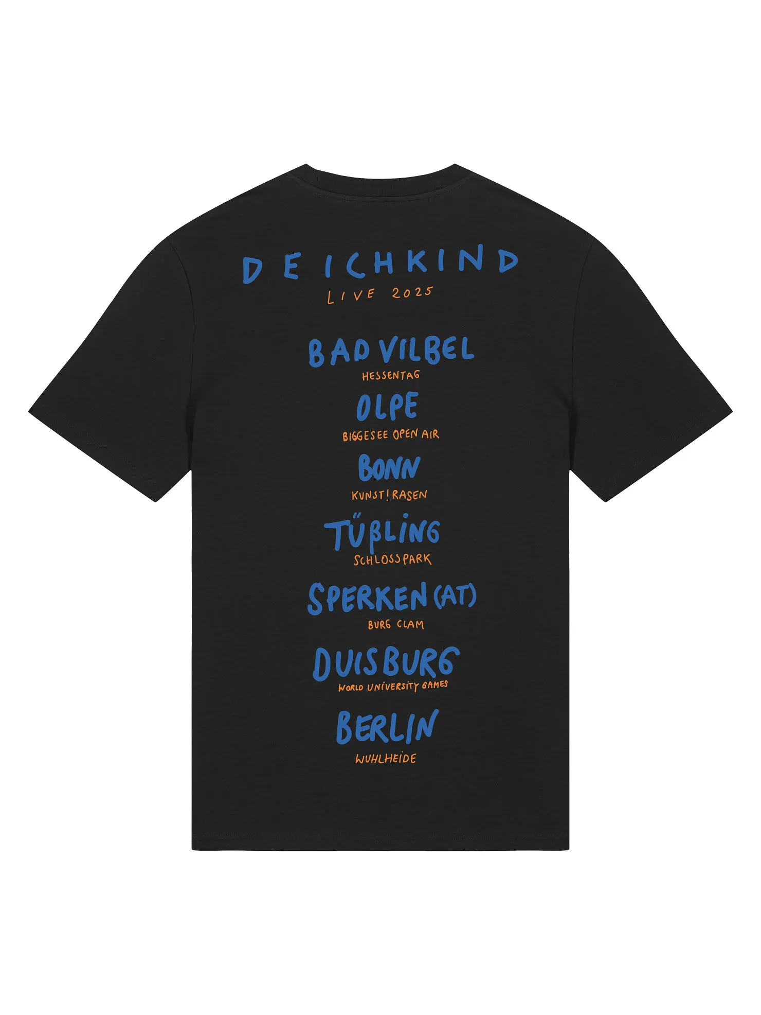 Tourshirt Open Airs 2025