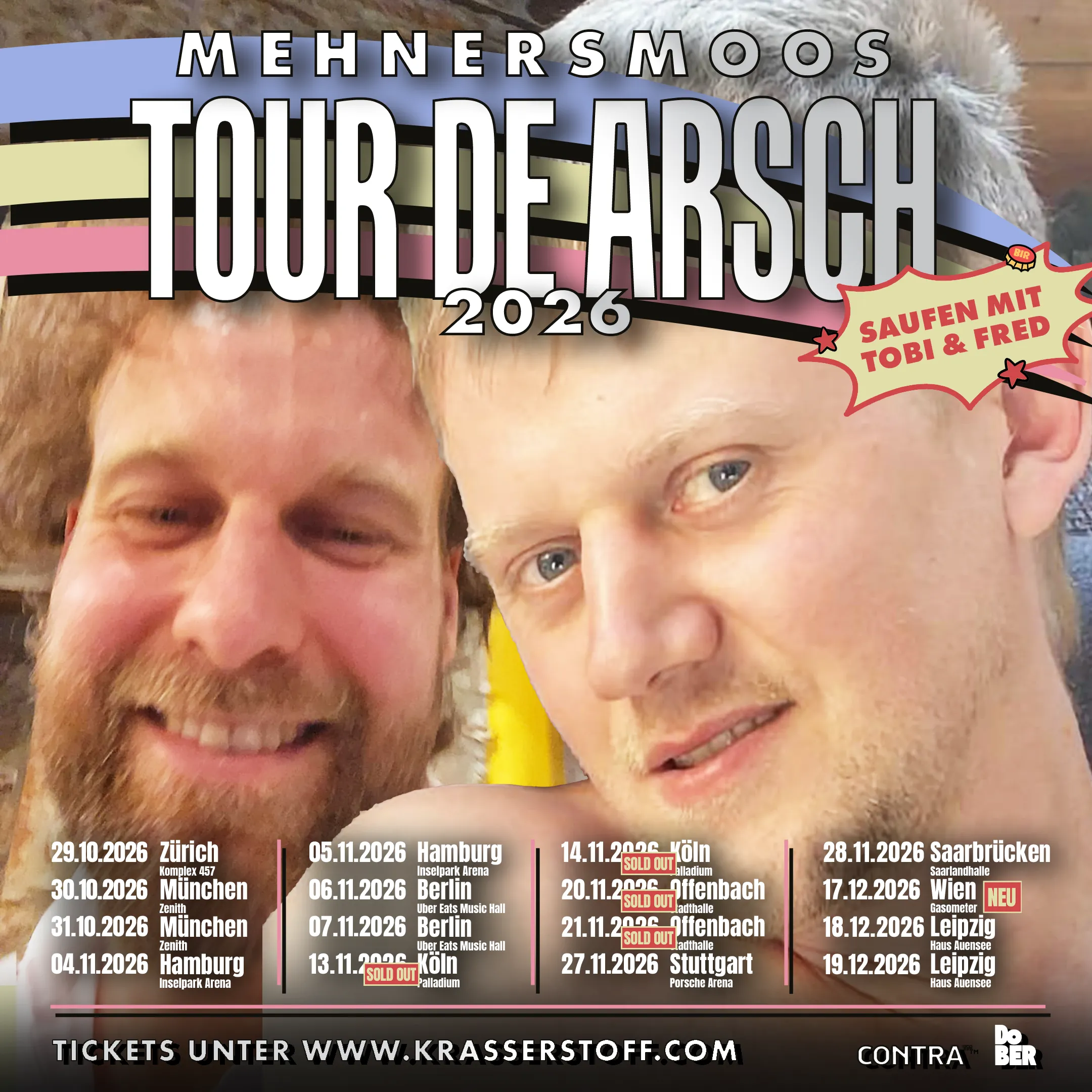 MEHNERSMOOS - TOUR DE ARSCH